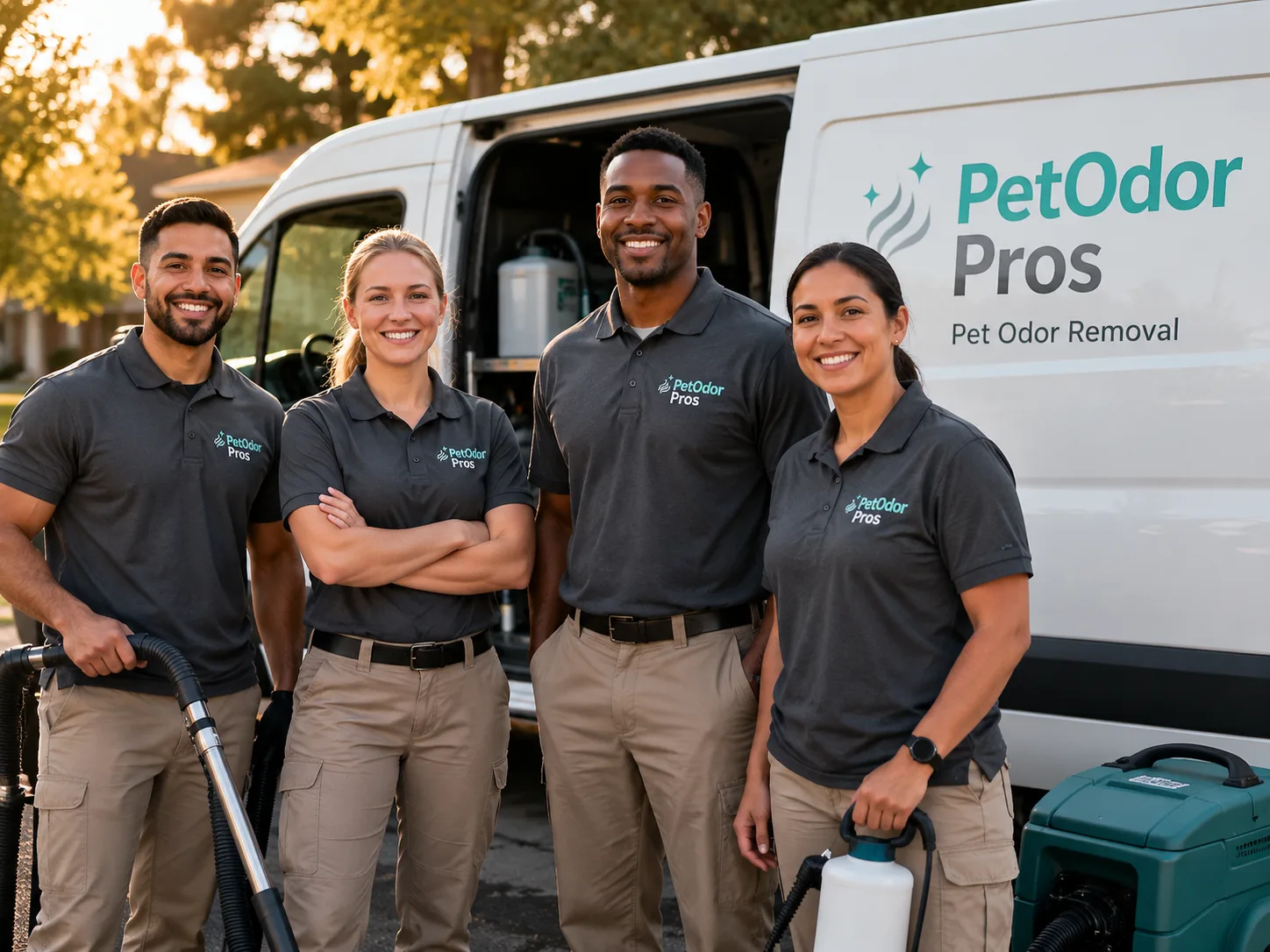 Pet Odor Removal team serving Brevard, NC